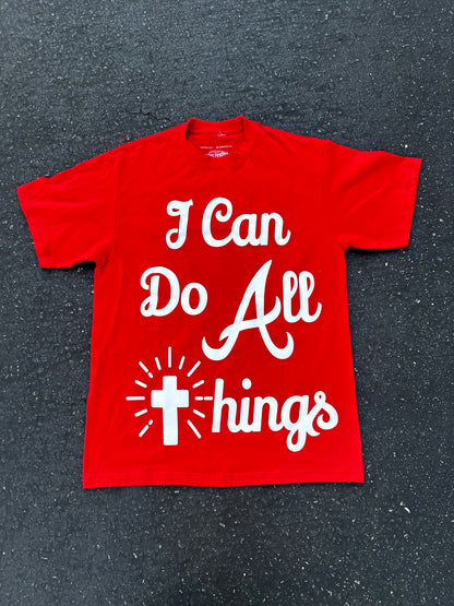 I Can Do All Things Tee (Red)